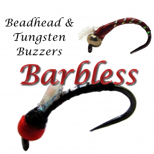 Barbless Beadhead & Tungsten Buzzers